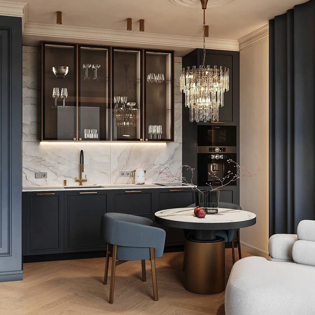 Цвет маренго в интерьере