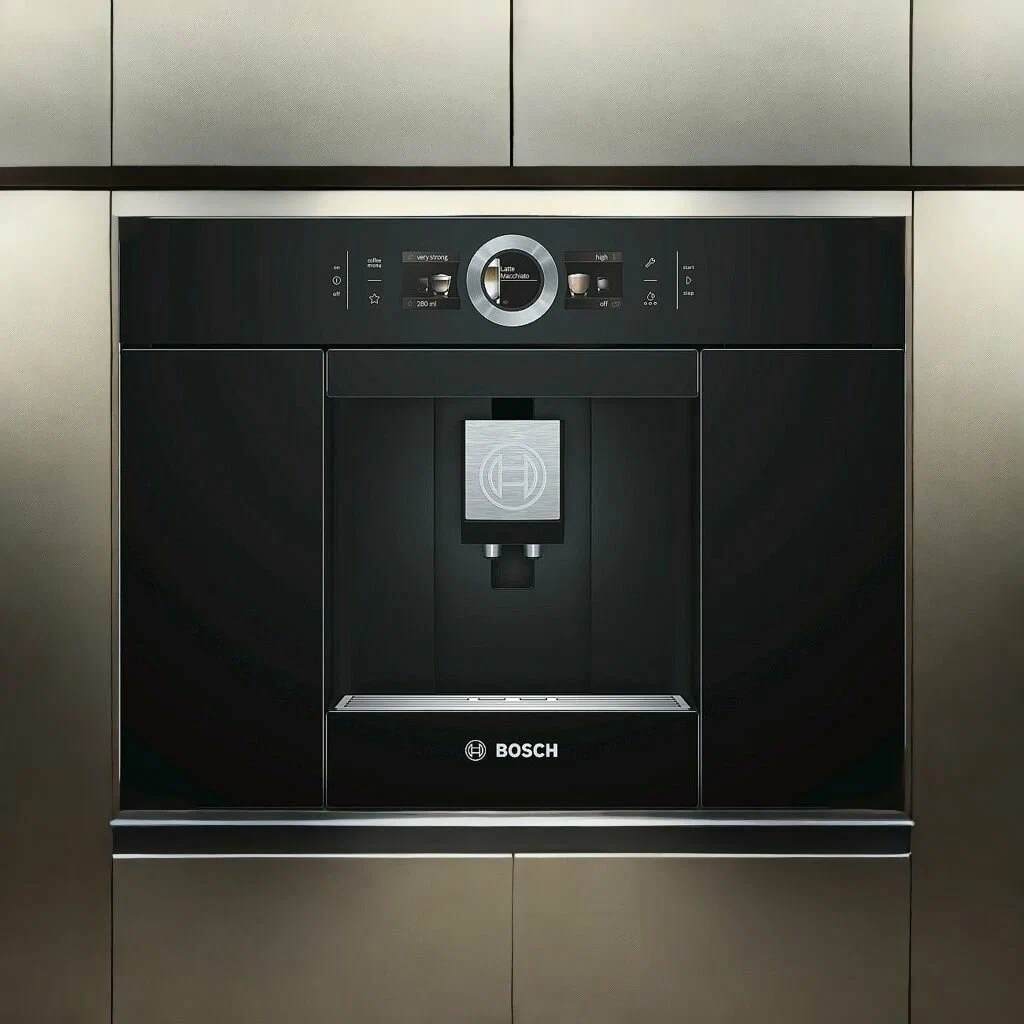 Техніка Bosch в інтер'єрі кухні преміум класу