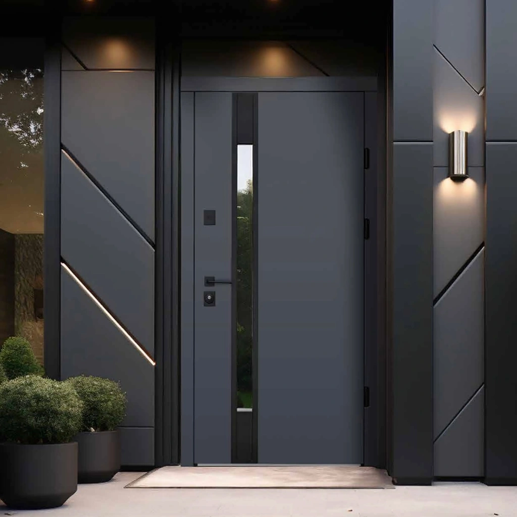 Входная дверь STRAJ с современным дизайном