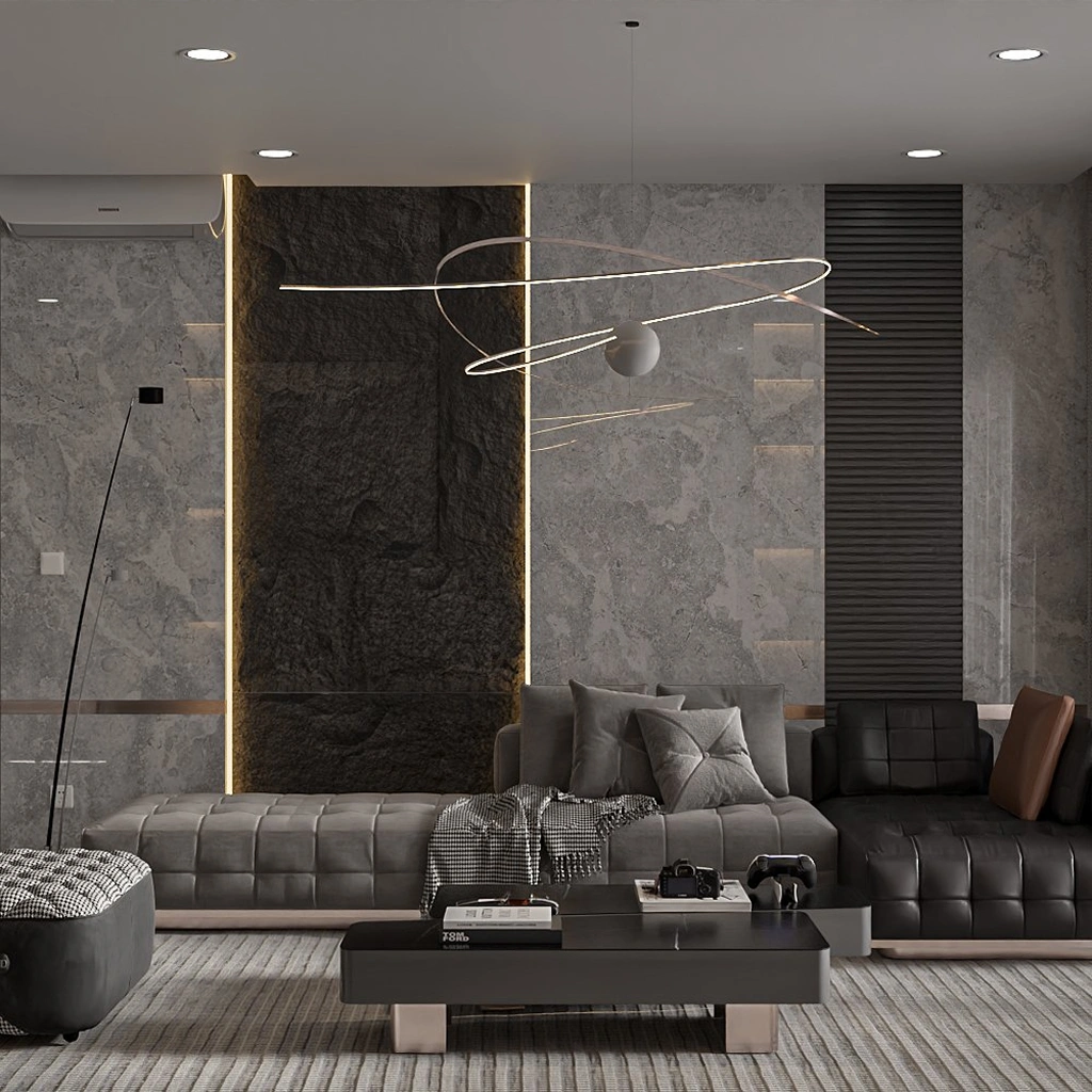 Вітальня лофт фото