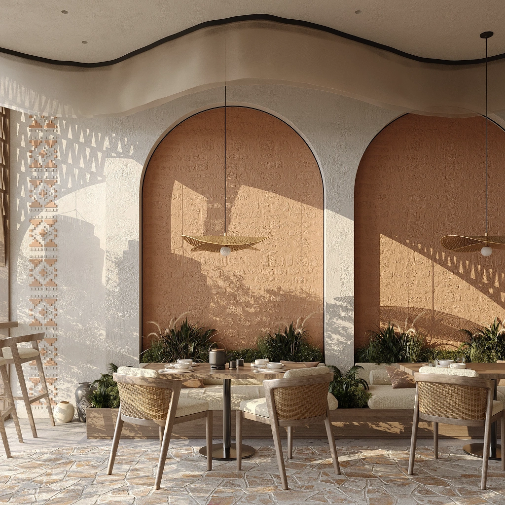 Восточный стиль в интерьере кафе и ресторанов