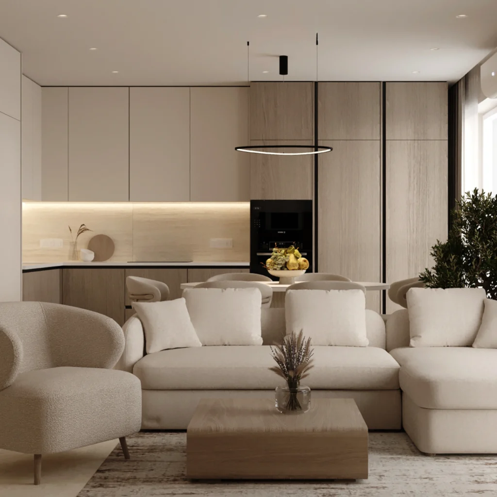 Дизайн-проект інтер’єру квартири в ЖК «Кришталеві джерела»