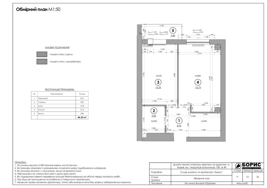 Жк мерідіан альбом2вариант 13