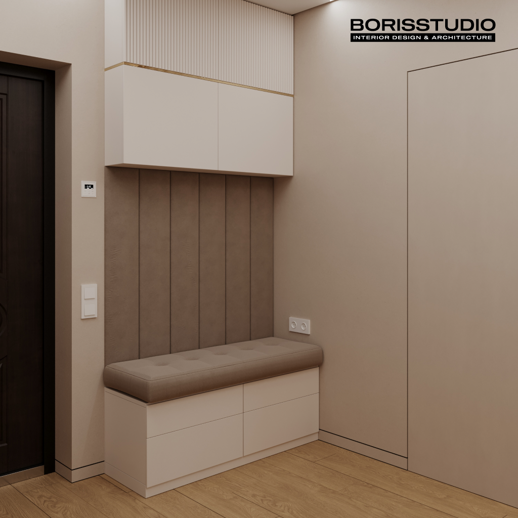 Дизайн інтер'єру двокімнатної квартири в ЖК "Адмірал", Фото №1