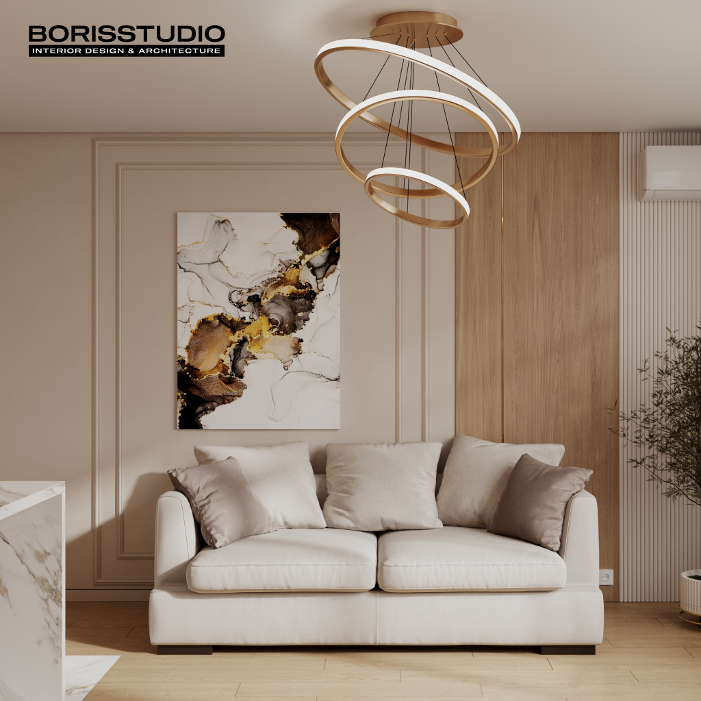 Дизайн інтер'єру двокімнатної квартири в ЖК "Адмірал", Фото №16