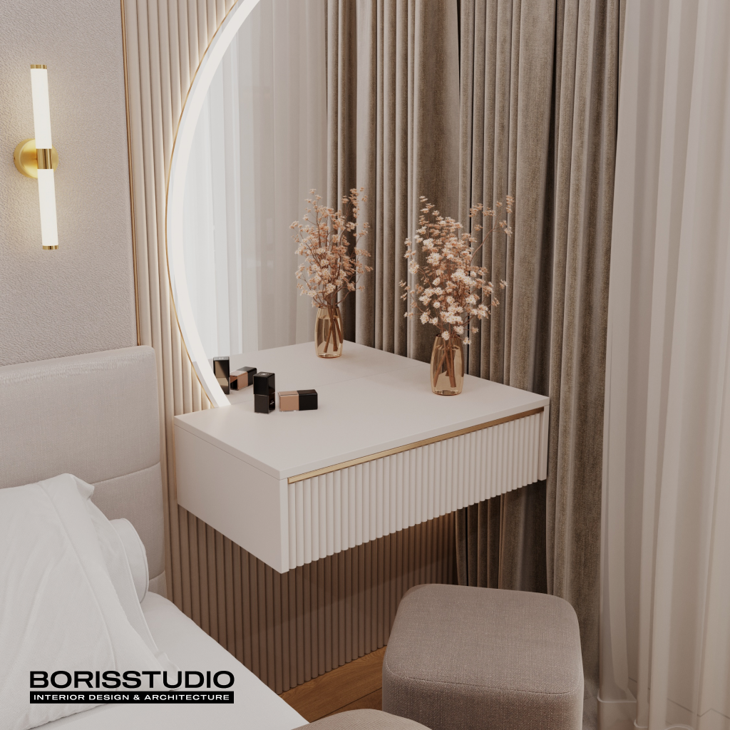 Дизайн інтер'єру двокімнатної квартири в ЖК "Адмірал", Фото №2