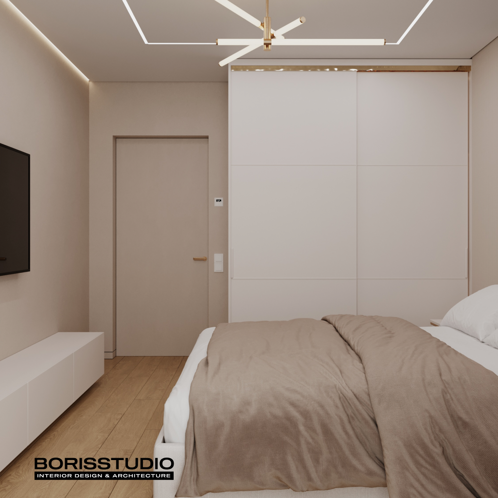 Дизайн інтер'єру двокімнатної квартири в ЖК "Адмірал", Фото №9