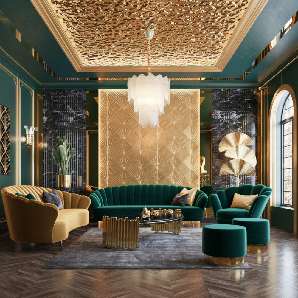Дизайн-проєкт інтер'єру у стилі арт-деко №12