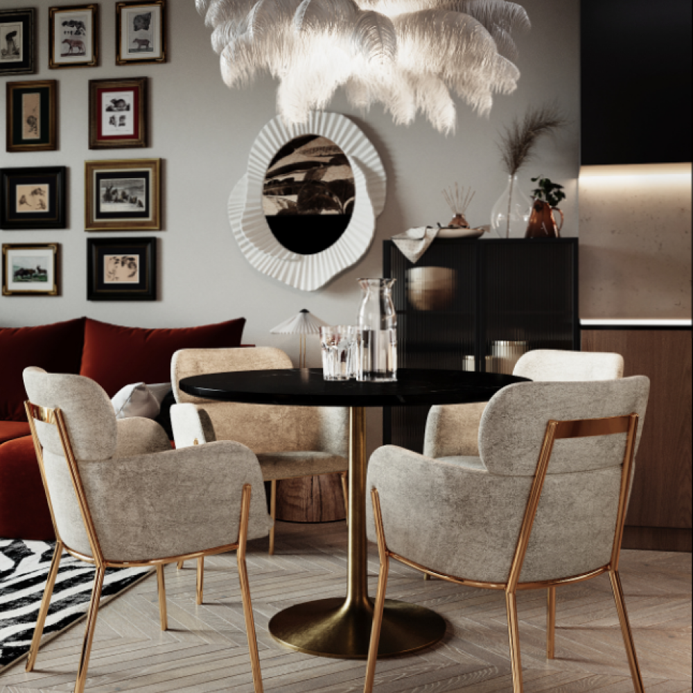 Дизайн-проєкт інтер'єру у стилі арт-деко