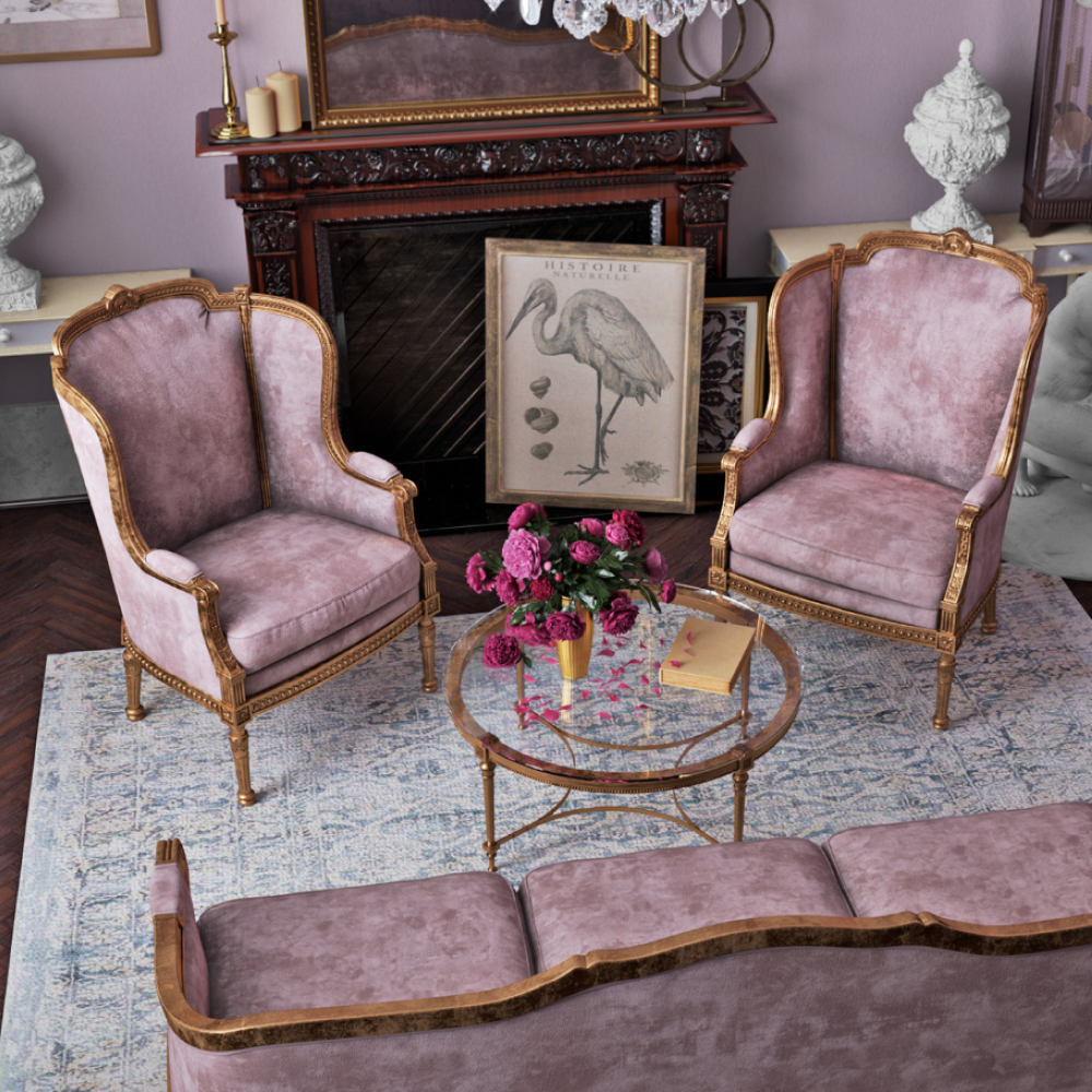 Бержер у французькому дизайні інтер'єру