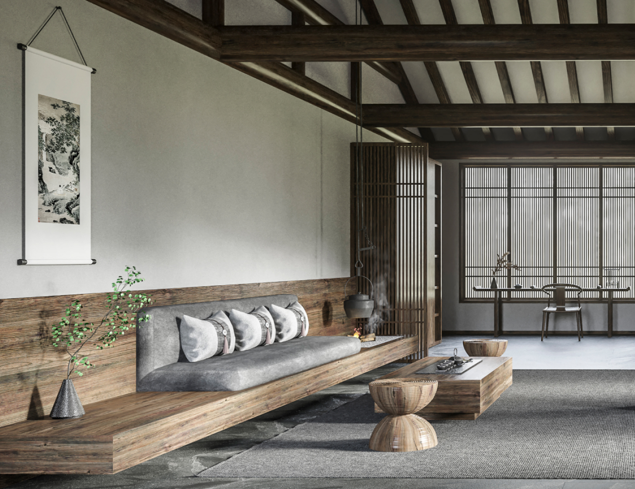 Дизайн-проект котеджу у китайському стилі №5