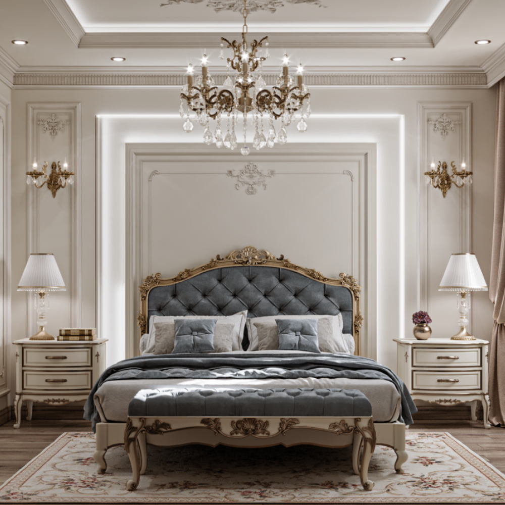 Дизайн-проект спальні у класичному стилі