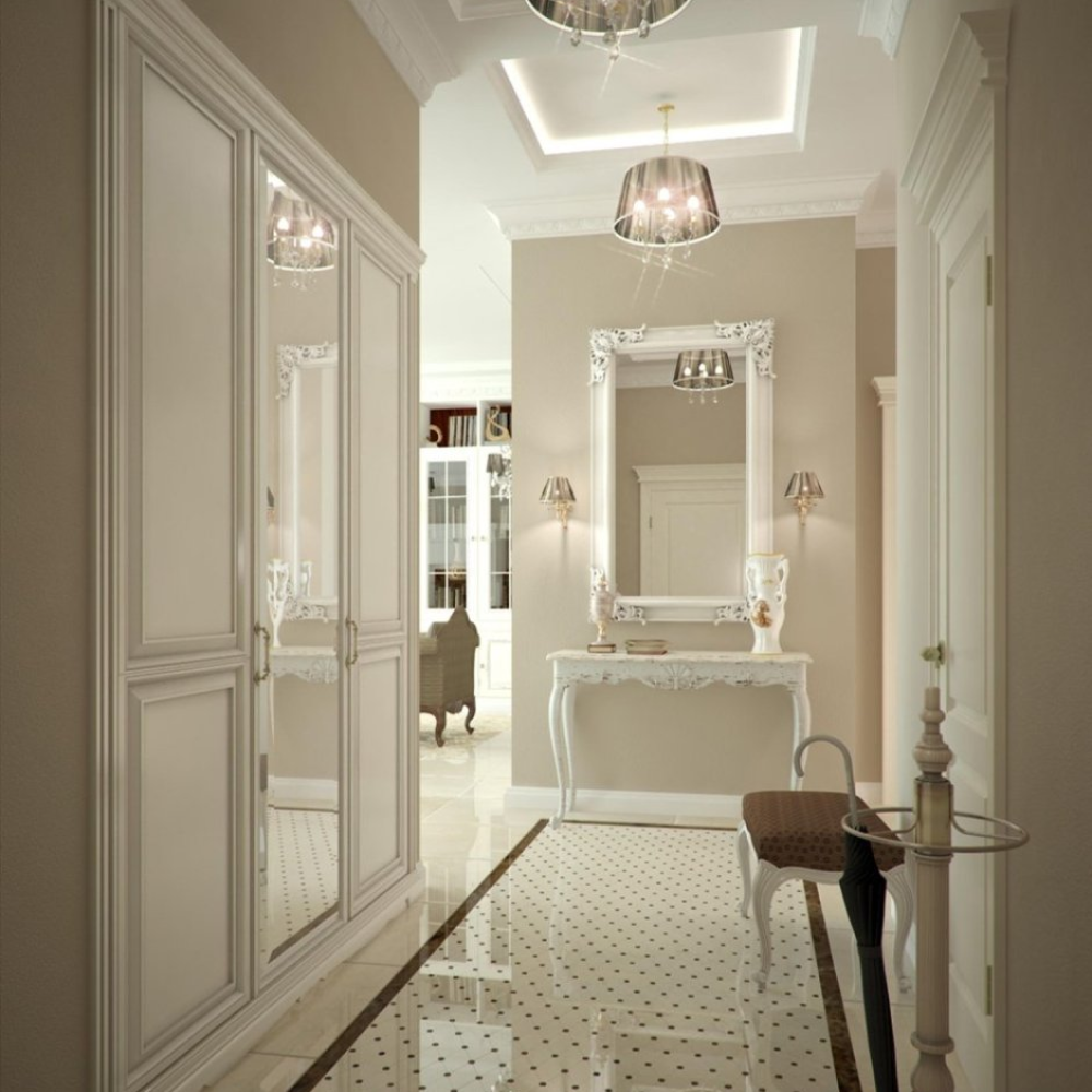 Оформлення передпокою в класичному стилі