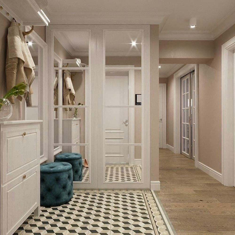 Дизайн інтер'єру передпокою в класичному стилі