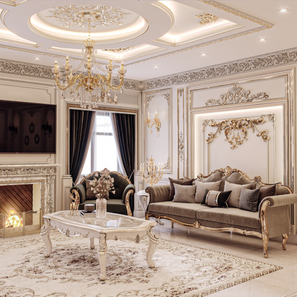 Дизайн інтер'єру в класичному стилі, фото №49