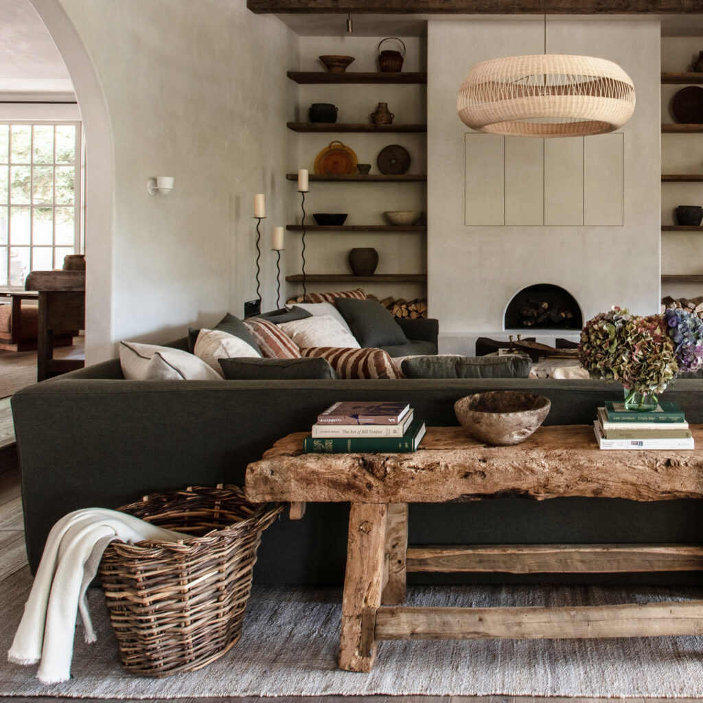 Дизайн-проект вітальні у стилі кантрі