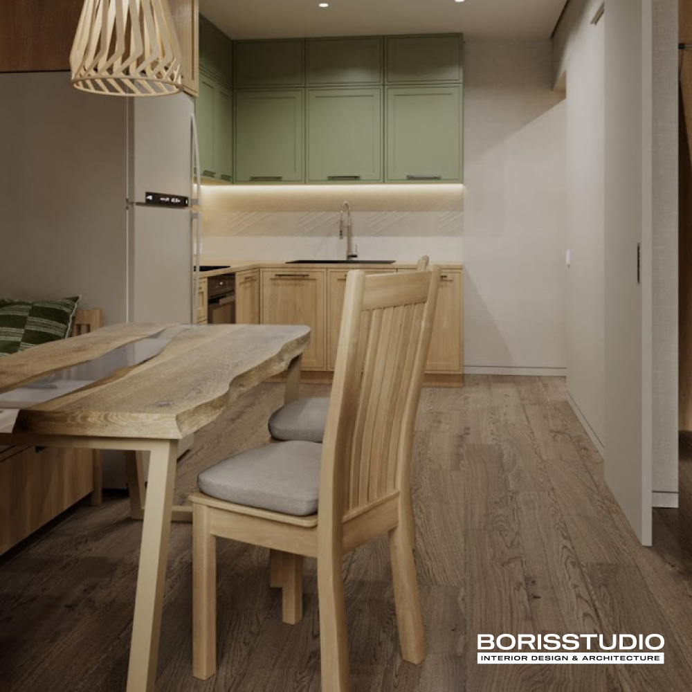 Дизайн-проект квартиры в стиле кантри