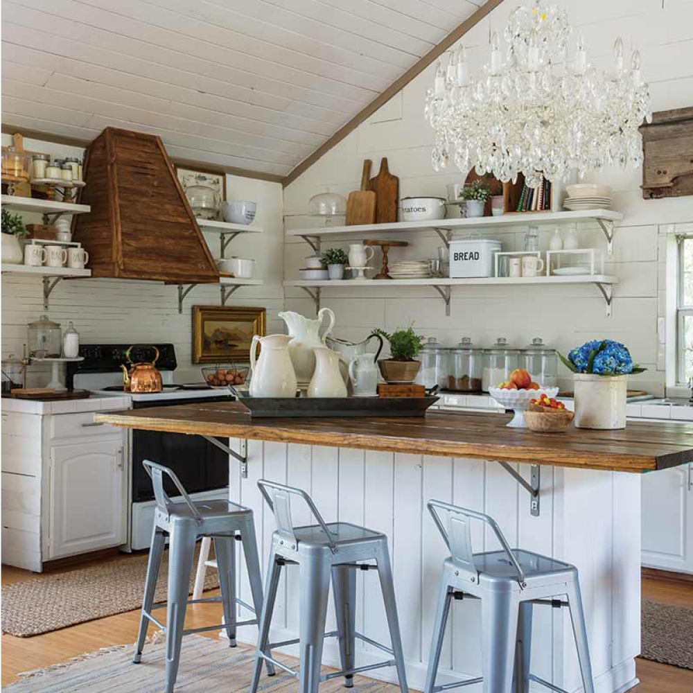 Стиль кантрі у дизайні інтер'єру кухні