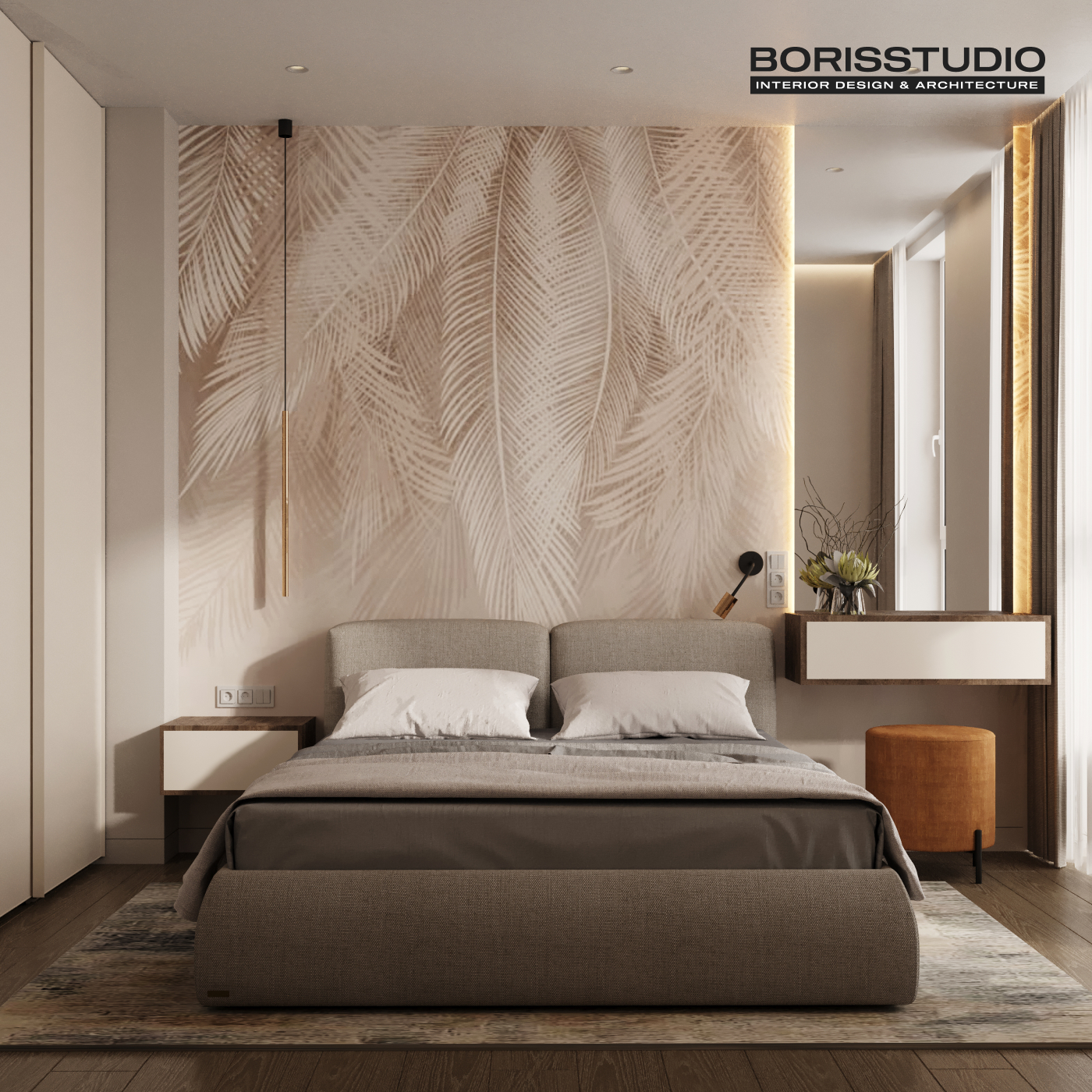 Дизайн чотирикімнатної квартири у Києві №4