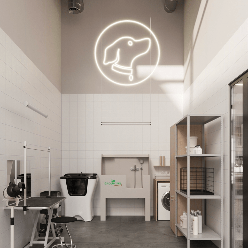 Дизайн грумінг салону у скандинавському стилі
