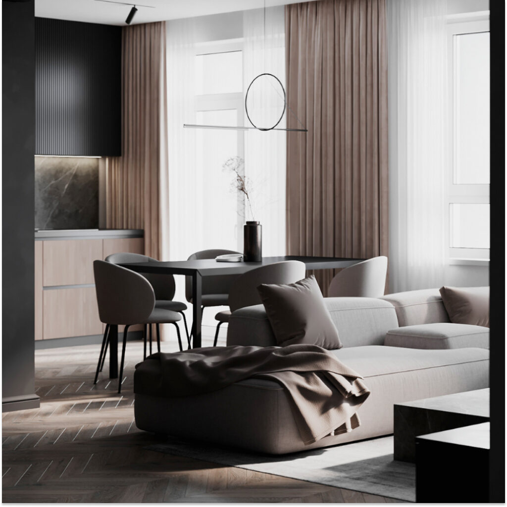 Дизайн інтер'єру у стилі мінімалізм