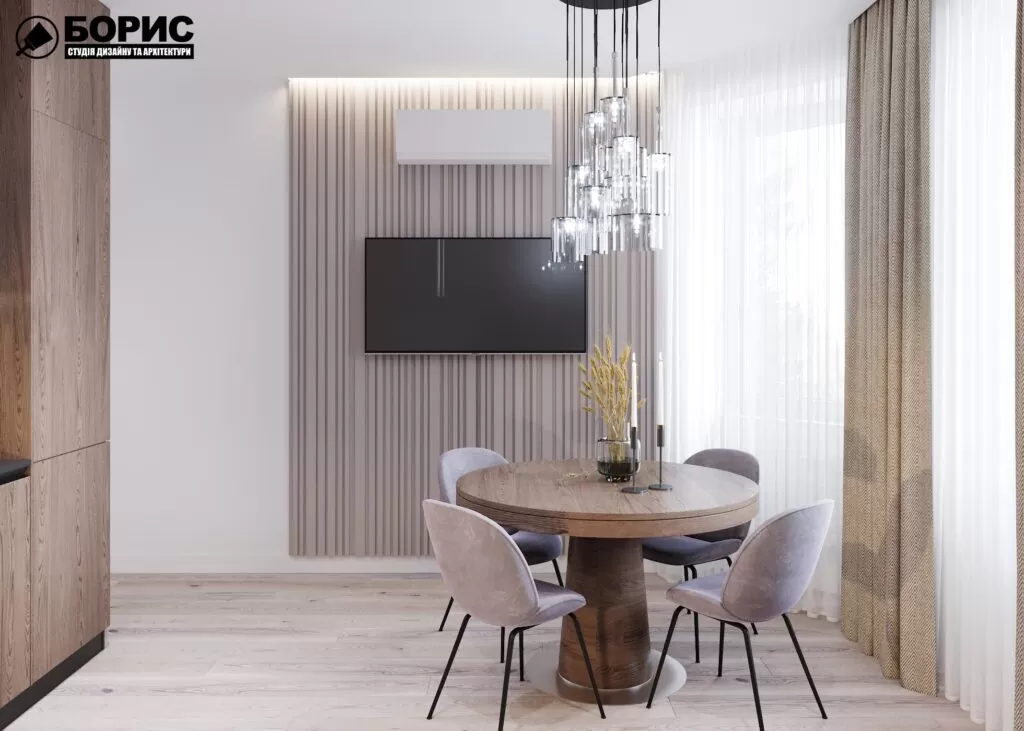 Дизайн интерьера дома 150 кв м Киев - BORISSTUDIO