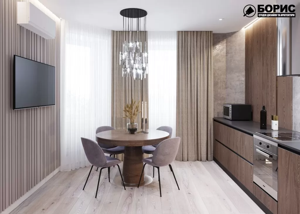 Дизайн интерьера дома 150 кв м Киев - BORISSTUDIO