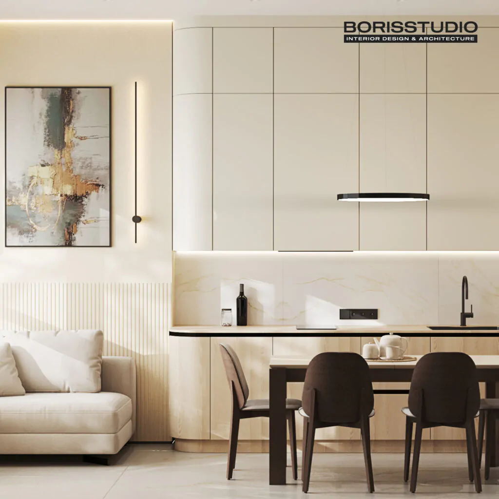Дизайн интерьера дома 450 кв м Киев - BORISSTUDIO