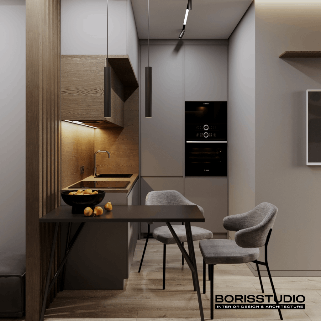 Дизайн інтер'єру смарт-квартири у Києві №10