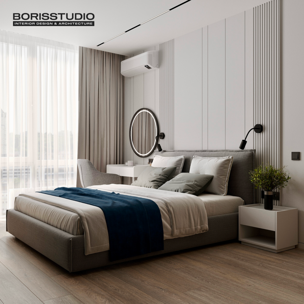 Спальня в стилі мінімалізм