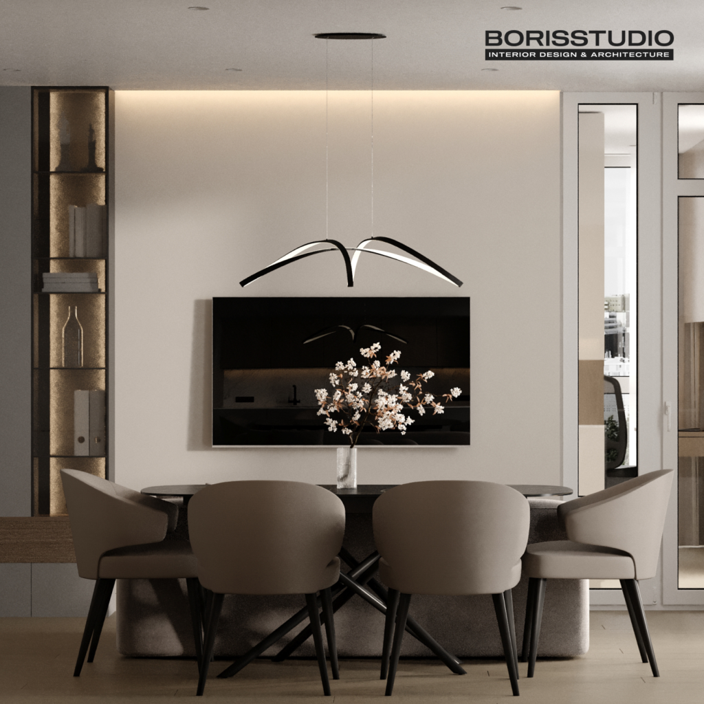 Дизайн-проєкт інтер'єру у стилі мінімалізм