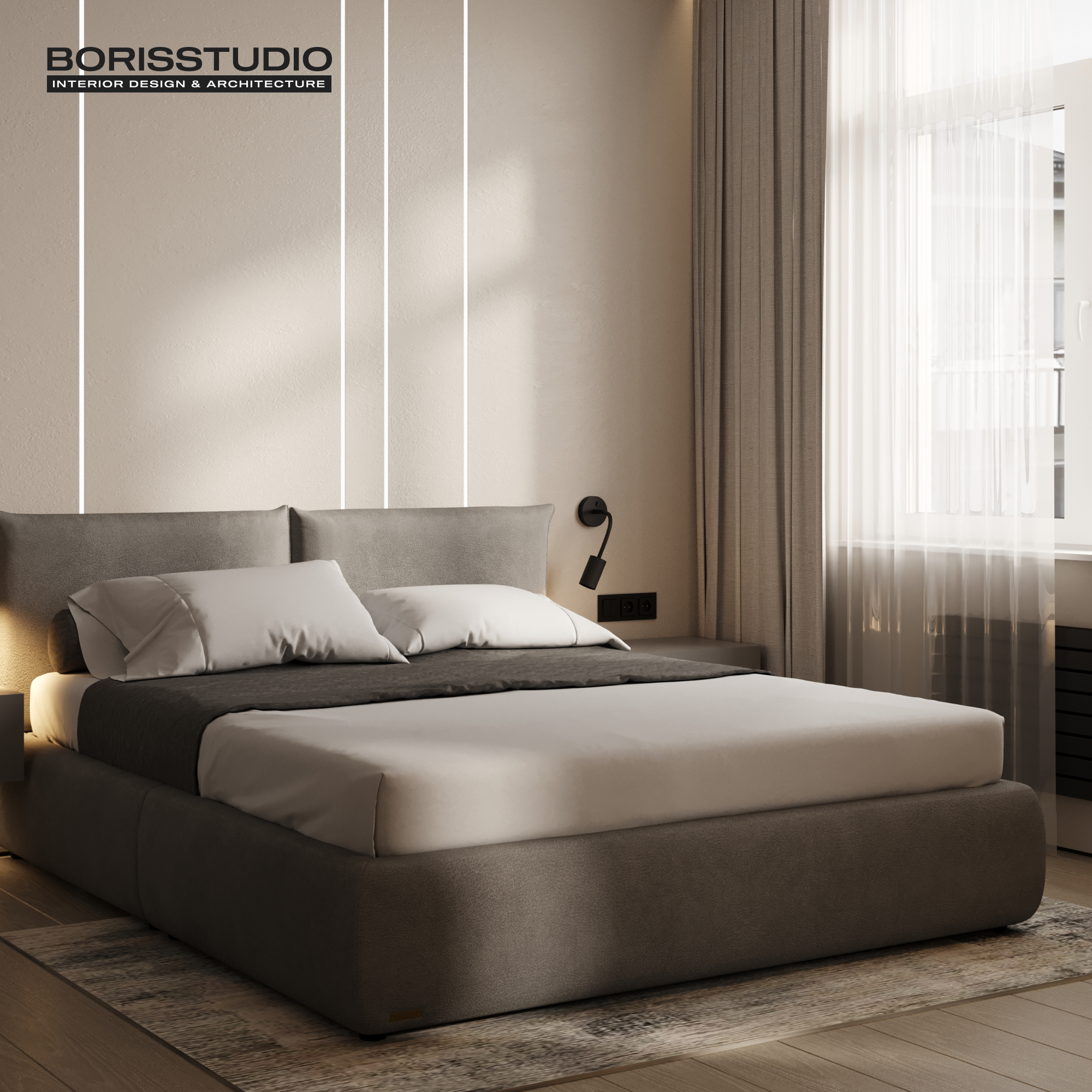 Дизайн однокімнатної квартири під ключ у Києві №4