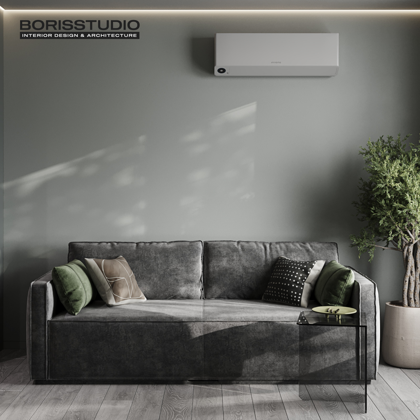 Дизайн-проект трехкомнатной квартиры в Киеве №2