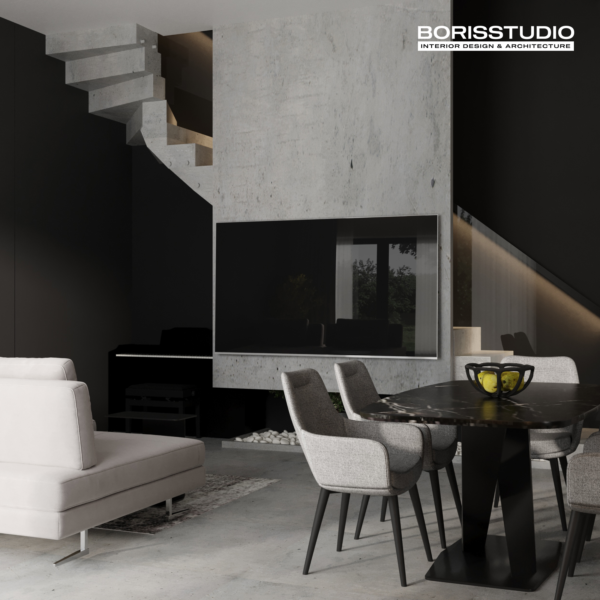 Елітний дизайн інтер’єру котеджу