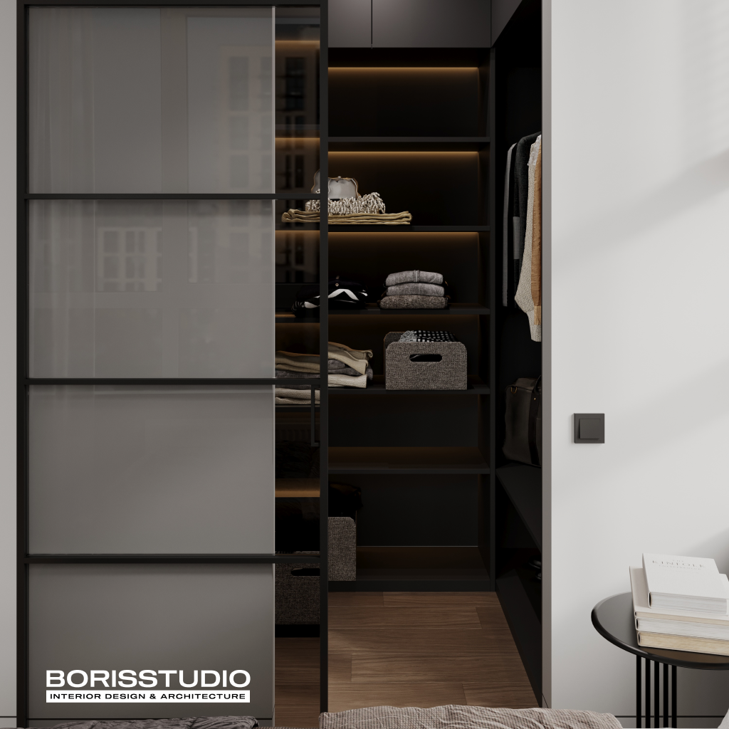 Дизайн інтер'єру двокімнатної квартири в ЖК "Файна Таун"