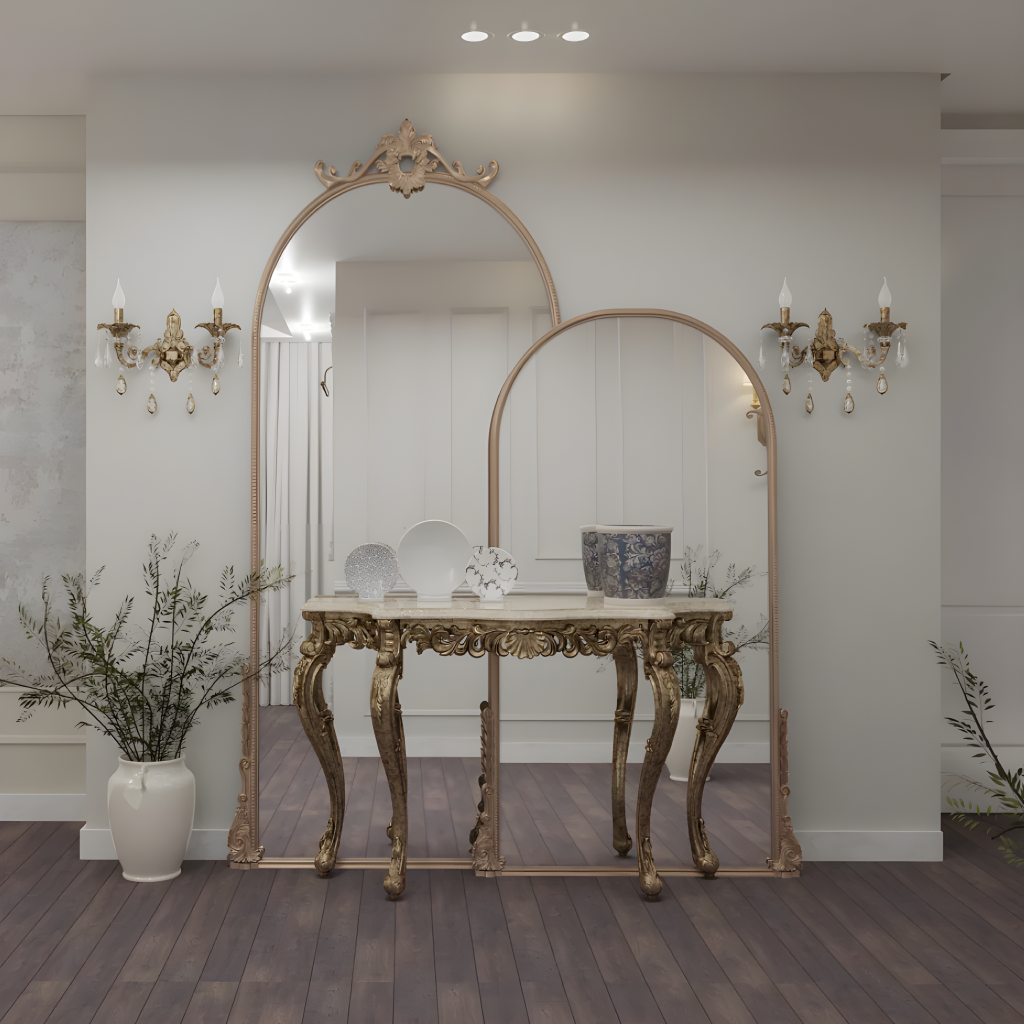 Дизайн-проєкт інтер'єру передпокою у французькому стилі