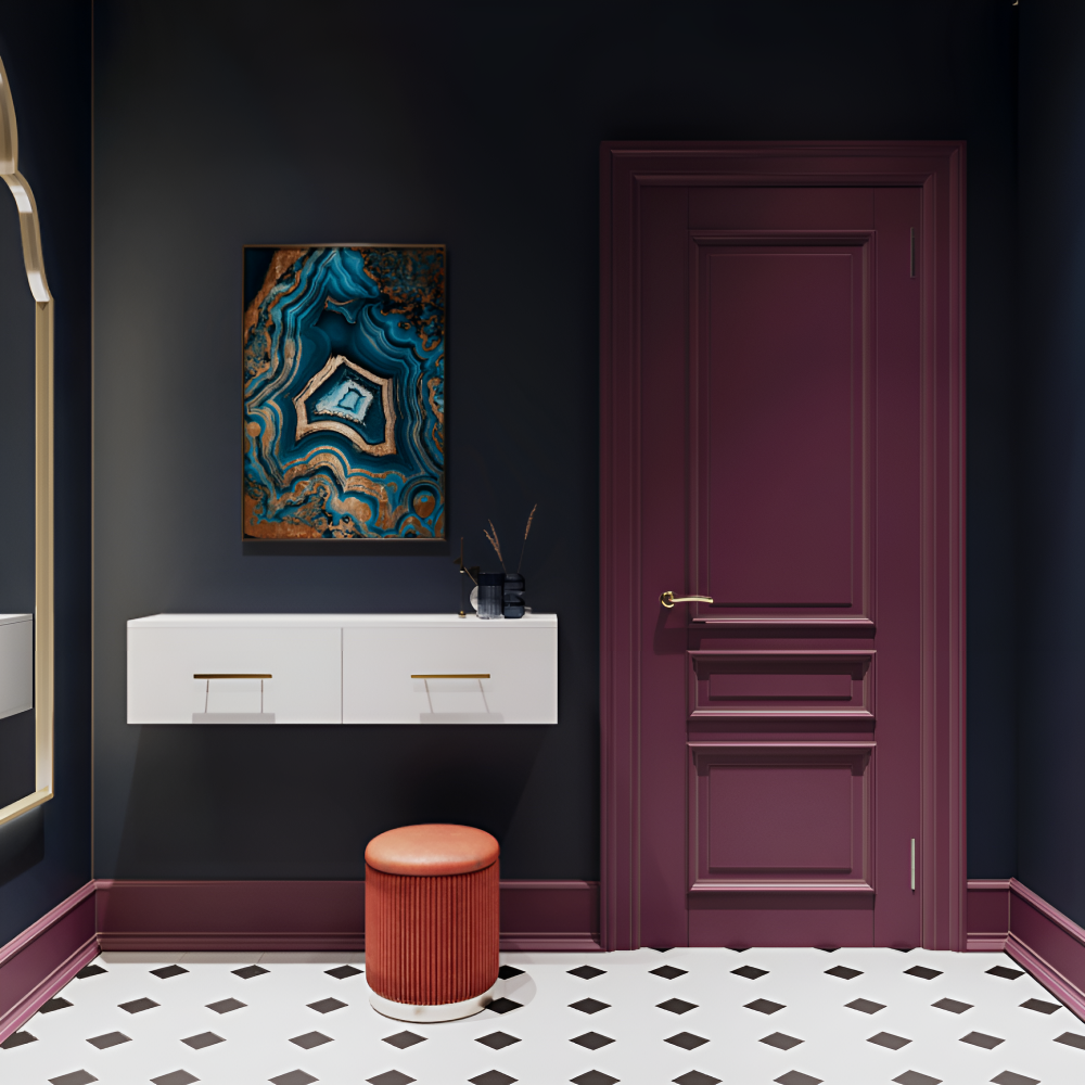 Дизайн-проєкт передпокою у французькому стилі