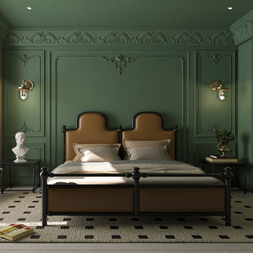 Дизайн-проєкт спальні у французькому стилі