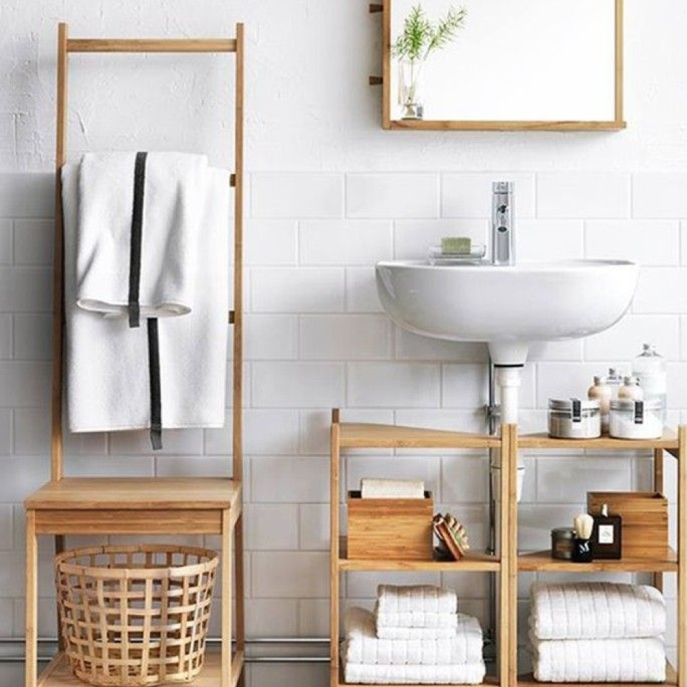 Дизайн-проект інтер'єру ванної кімнати у стилі хюгге