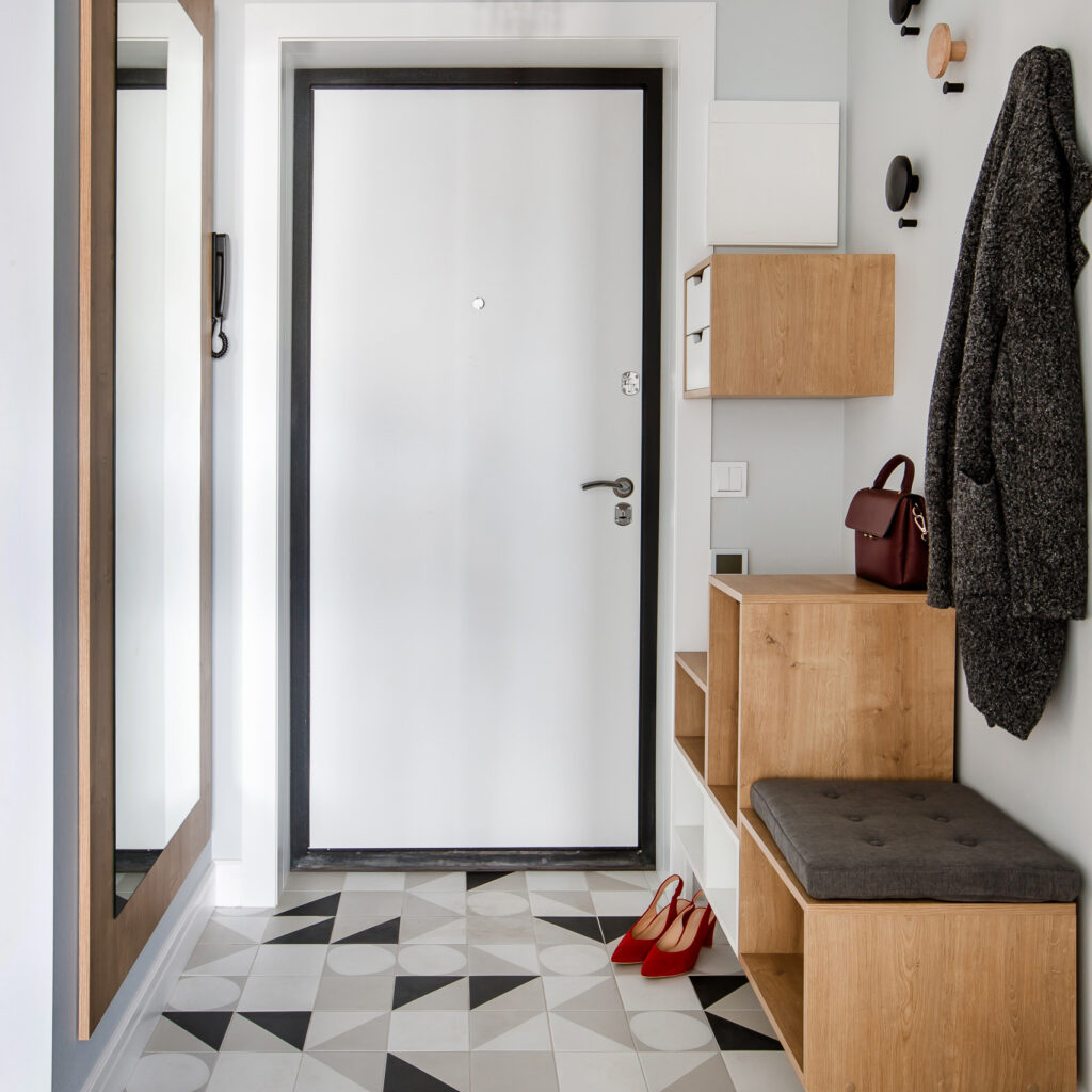 Дизайн-проект інтер'єру передпокою в стилі хюгге