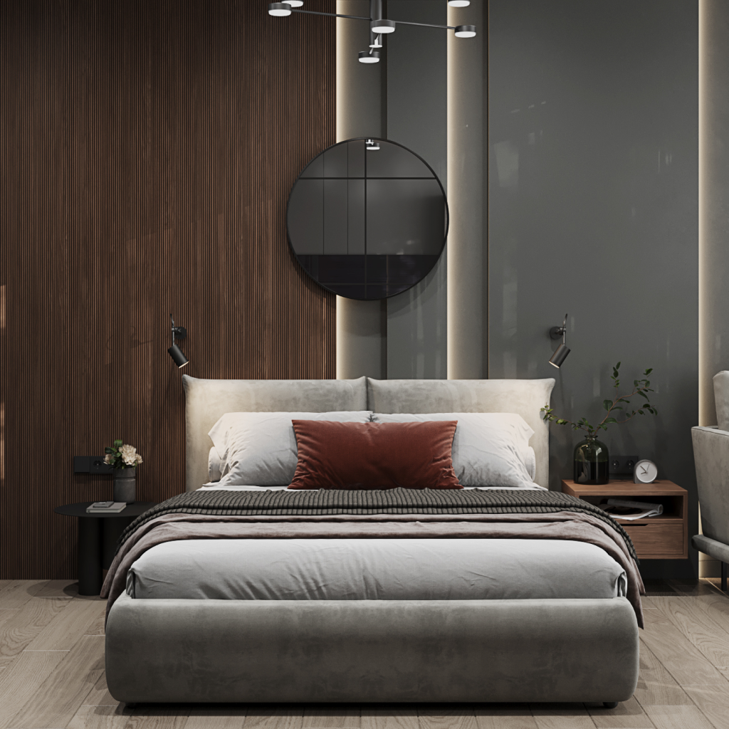 Дизайн інтер'єру спальні від BORISSTUDIO