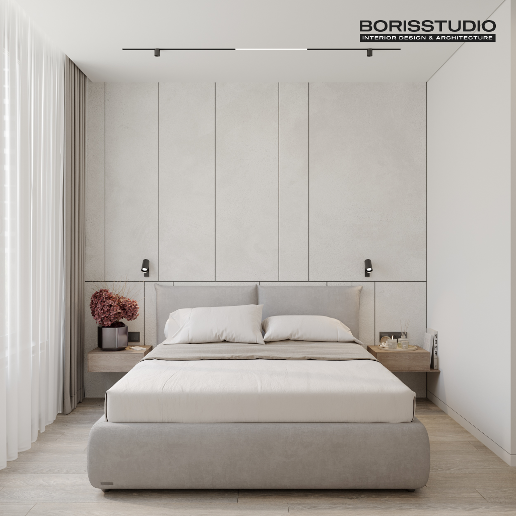 Дизайн-проект спальні від BORISSTUDIO