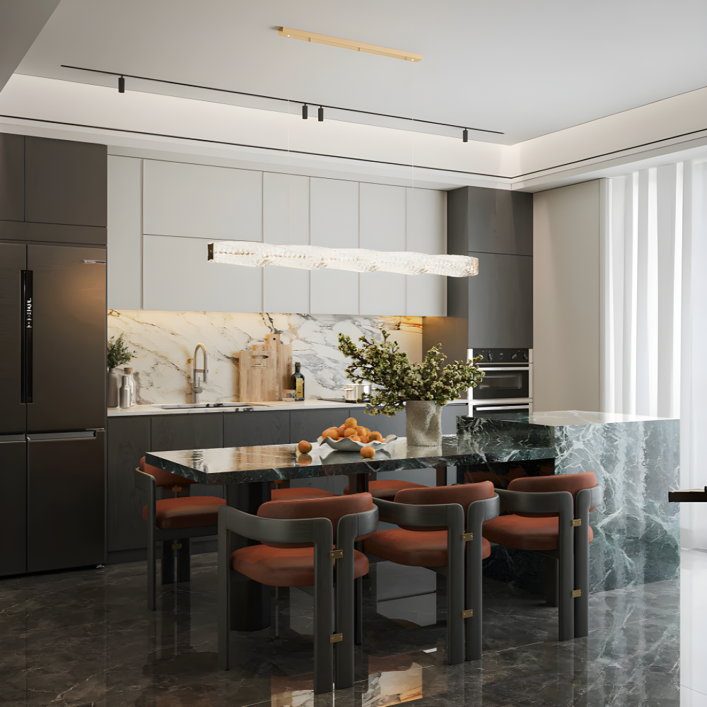 Дизайн інтер'єру кухні в китайському стилі