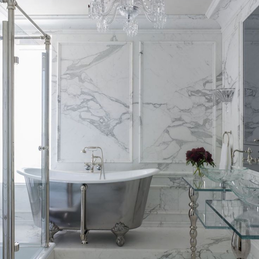 Дизайн-проект ванної кімнати у стилі модерн