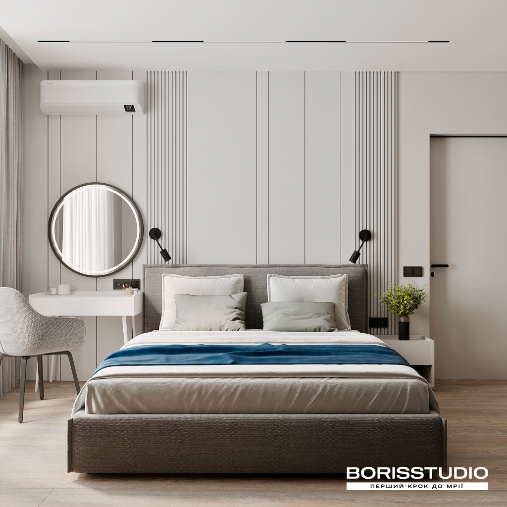 Інтер'єр однокімнатної квартири в Харкові