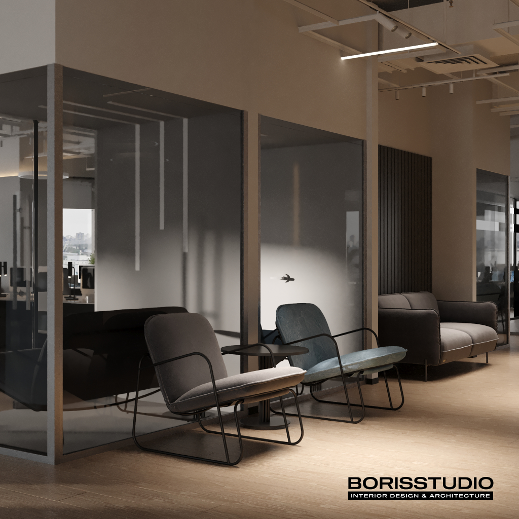 Дизайн-проект офісу в БЦ "Gulliver", фото №17