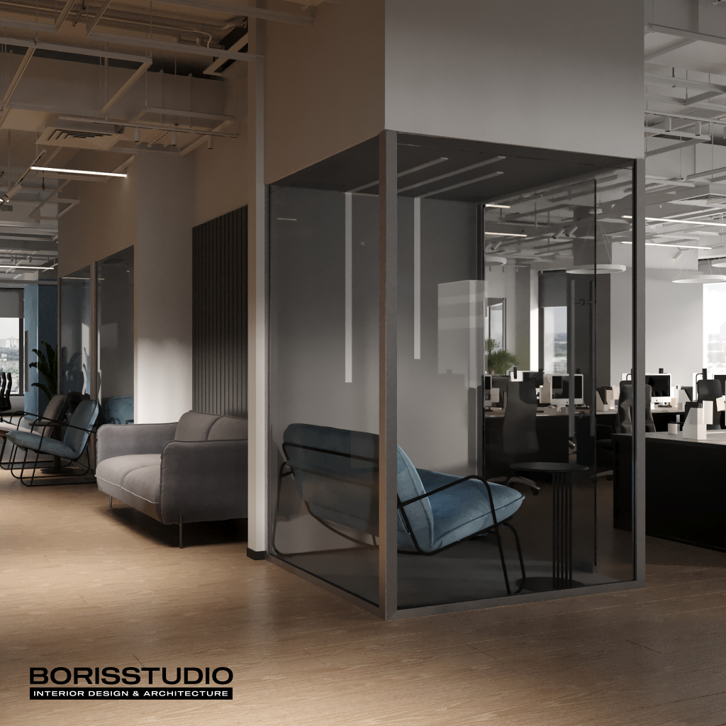 Дизайн-проект офісу в БЦ "Gulliver", фото №31