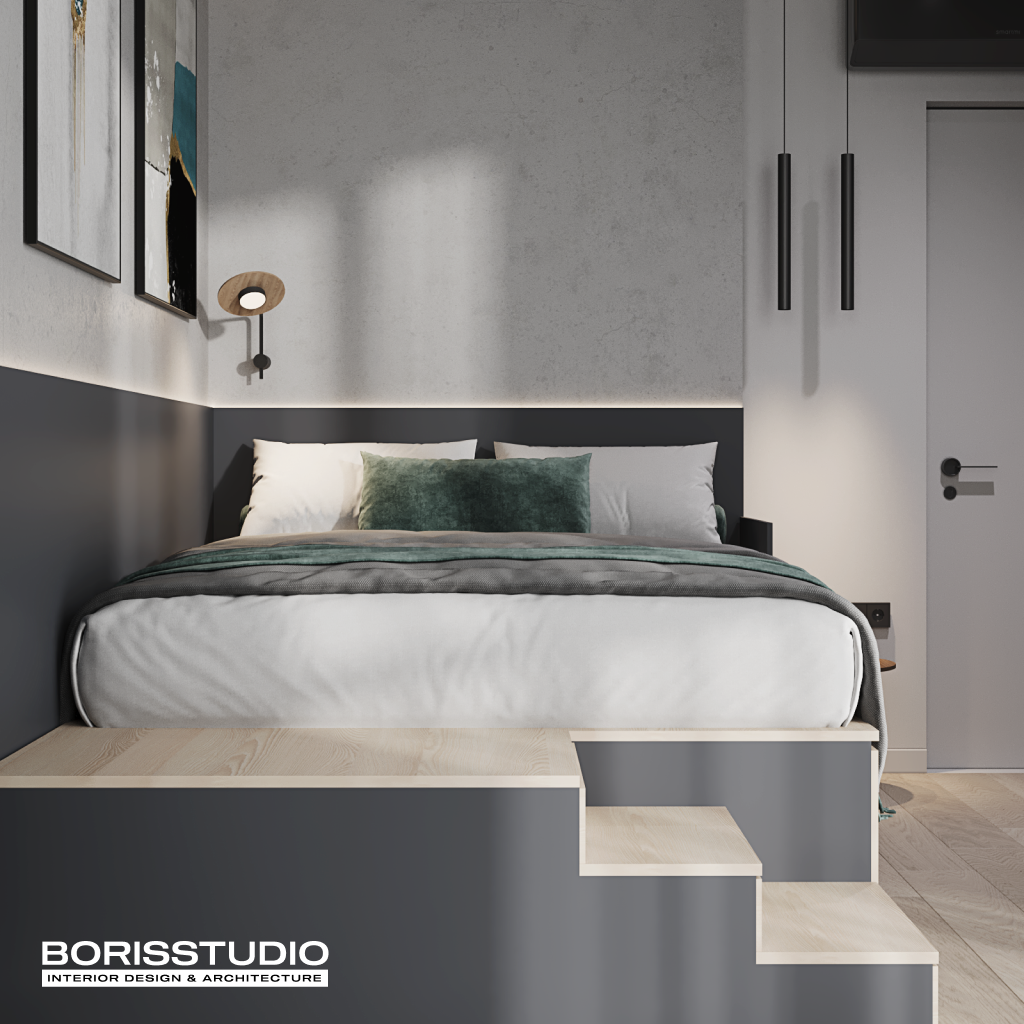 Дизайн однокімнатної квартири на Подолі, Фото №11