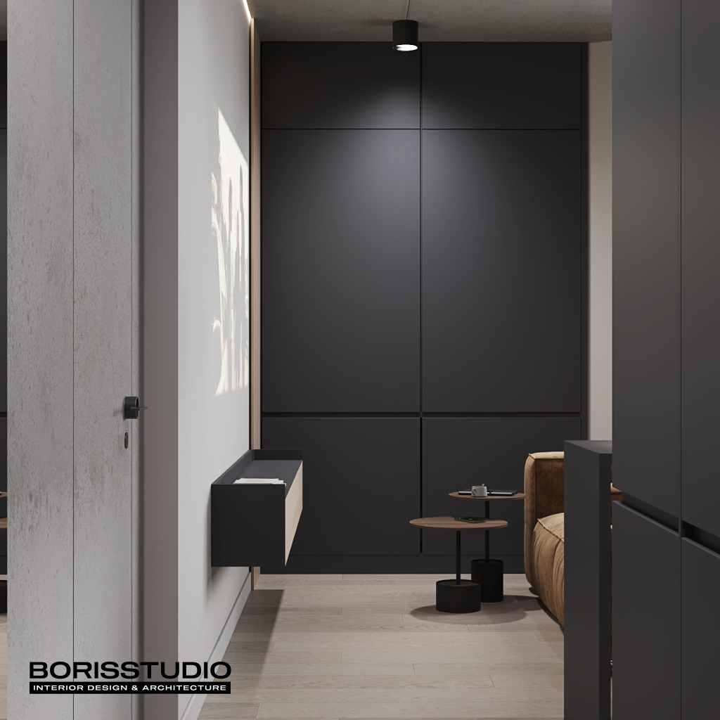 Дизайн однокімнатної квартири на Подолі, Фото №12