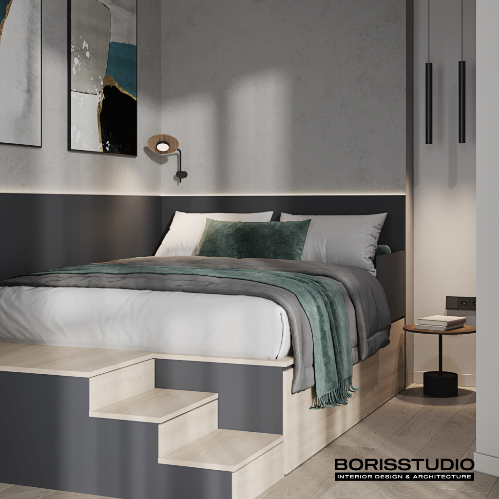 Дизайн однокімнатної квартири на Подолі, Фото №13